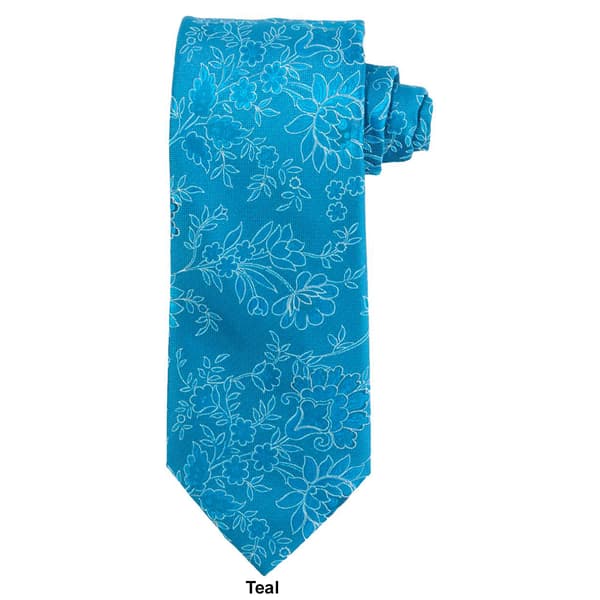 Mens John Henry Lacey Floral Tie