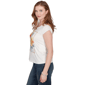 Petite Emaline Key Items Cap Sleeve Wildflower Placement Tee - image 4
