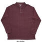 Mens Big & Tall Architect&#174; Long Sleeve Interlock Polo - image 2