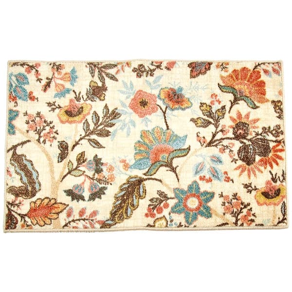 Nourison Fantasy Multicolor Floral Accent Rug Boscov's