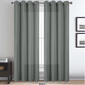 Modern Antiquity Faux Linen Grommet Panel Curtain - image 2