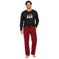 Mens OurFamJam Long Sleeve Penguin Family Joggers Pajama Set - image 1