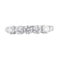 Nova Star® White Gold 5 Stone Lab Grown Diamond Anniversary Ring - image 5