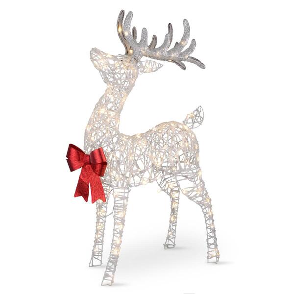 National Tree 48in. Standing Buck with LED Lights - image 