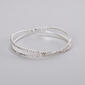 Rosa Rhinestones Mini X Rhinestone Bangle Bracelet - image 1