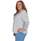 Plus Size Alfred Dunner Provence 3/4 Sleeve Embroidered Blouse - image 4