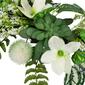 Northlight Seasonal Artificial Hellebores & Ivy Spring Wreath - image 5