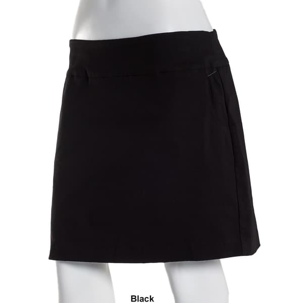 Womens Zac & Rachel Pull On Solid Skort