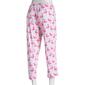 Womens Goodnight Kiss Flamingo Pool Party Capri Pajama Pants - image 2
