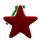 Northlight 8in. Plush Peppermint Star Christmas Ornament - image 5