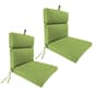 Jordan Text Leaf Outdoor Chair Cushions - Set Of 2 - image 1