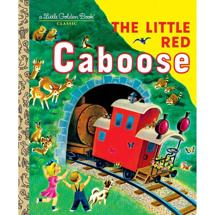 Little Golden Books(R) The Little Red Caboose