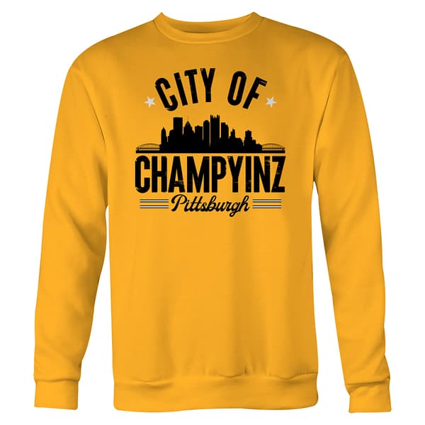 Mens Tailgate Champyinz Crew Neck Sweatshirt - image 