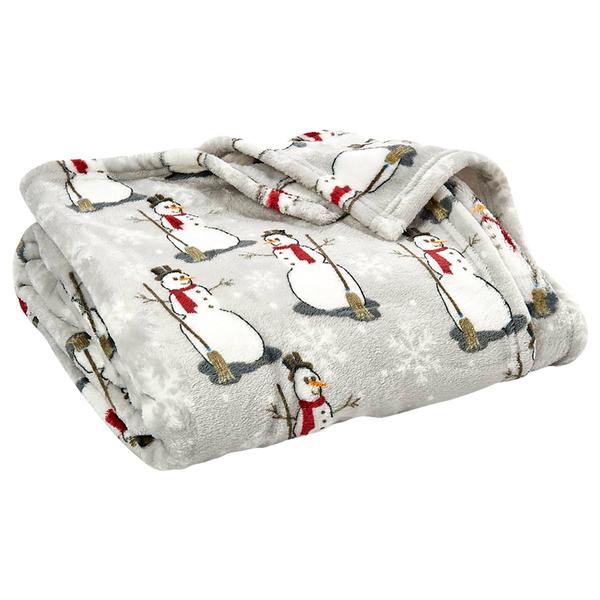 Ashley Cooper(tm) Frosty''s Magic Plush Throw - image 