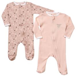 Baby Girl &#40;3-9M&#41; Tales & Stories 2pk. Mommy''s Star Sleepers