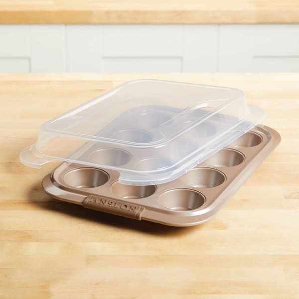 Anolon&#174; Advanced Nonstick Bakeware 12-Cup Muffin Pan