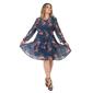 Plus Size Standards & Practices Floral Tiered A-Line Dress - image 1