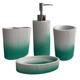 Sweet Home Collection Urbana Green Toothbrush Holder