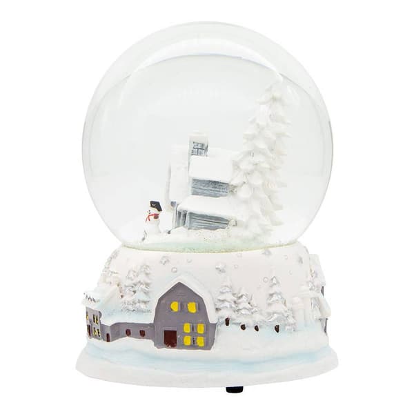 Kurt Adler 120mm Musical Snowy House Water Globe