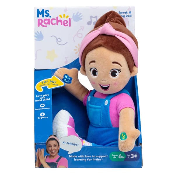 Spin Master Ms. Rachel Sing & Speak Doll