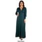 Womens 24/7 Comfort Apparel V-Neck A-Line Dress - image 4