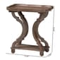 Baxton Studio Yannick French Country End Table - image 9