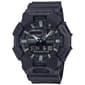 Mens G-Shock Large Blackout Analog Digital Watch - GA010-1A1 - image 1