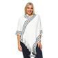 Plus Size White Mark Nevaeh Poncho Sweater - image 6