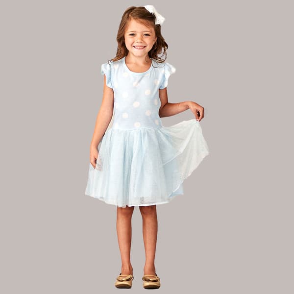 Girls &#40;4-6x&#41; Limited Too&#40;tm&#41; Fun Cap Sleeve Polka Dot Tutu Dress