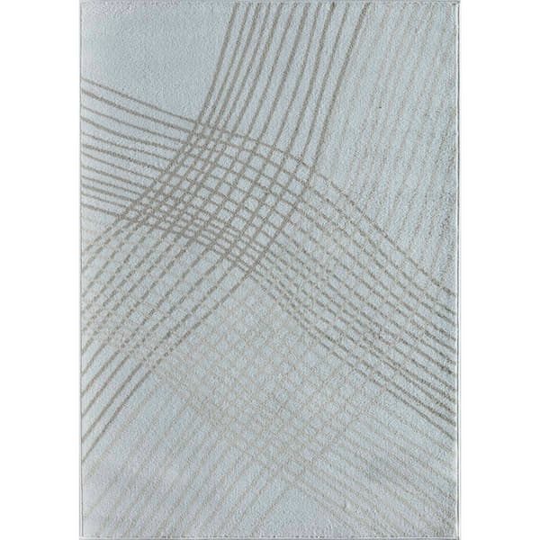 Mason Brooks Azalea Shiitake Geometric Contemporary Area Rug - image 