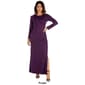 Womens 24/7 Comfort Apparel Long Sleeve Maxi Dress - image 2