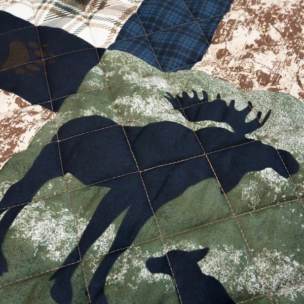 Donna Sharp Your Lifestyle Rustica 3pc. Reversible Quilt Set