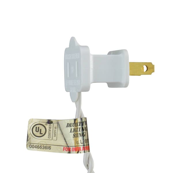 Northlight Seasonal 9ft. Frosted White G40 Globe Christmas Lights