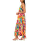 Womens MSK Smock Back Floral Challis Empire Waist Maxi Dress - image 3