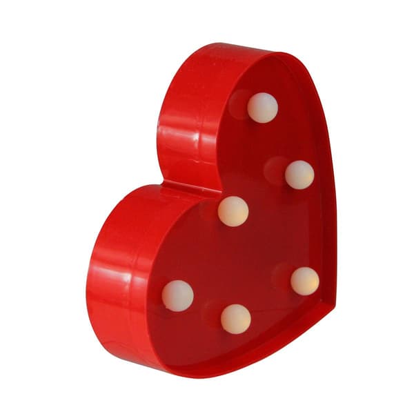 Northlight Seasonal Valentine''s Day Red Heart LED Wall D&#233;cor