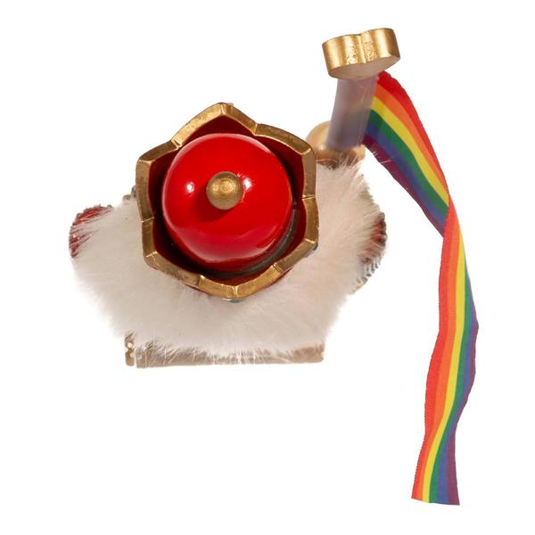 Kurt S. Adler 12in. Wooden Rainbow Pride Nutcracker