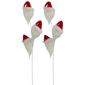 Northlight Red & White Santa Gnome Christmas Picks - Set of 2 - image 6