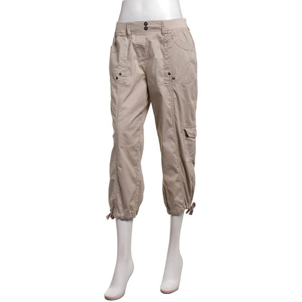 Petite da-sh Charlene Solid Capri Pants - image 