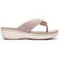 Womens Clarks® Cloudsteppers™ BreezeRae Erin Wedge Sandals - image 4
