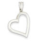 Gold Classics(tm) 14kt. Polished Hollow Heart Pendant - image 1