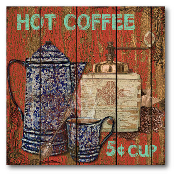 Courtside Market Hot Coffee Canvas Wall Art - image 