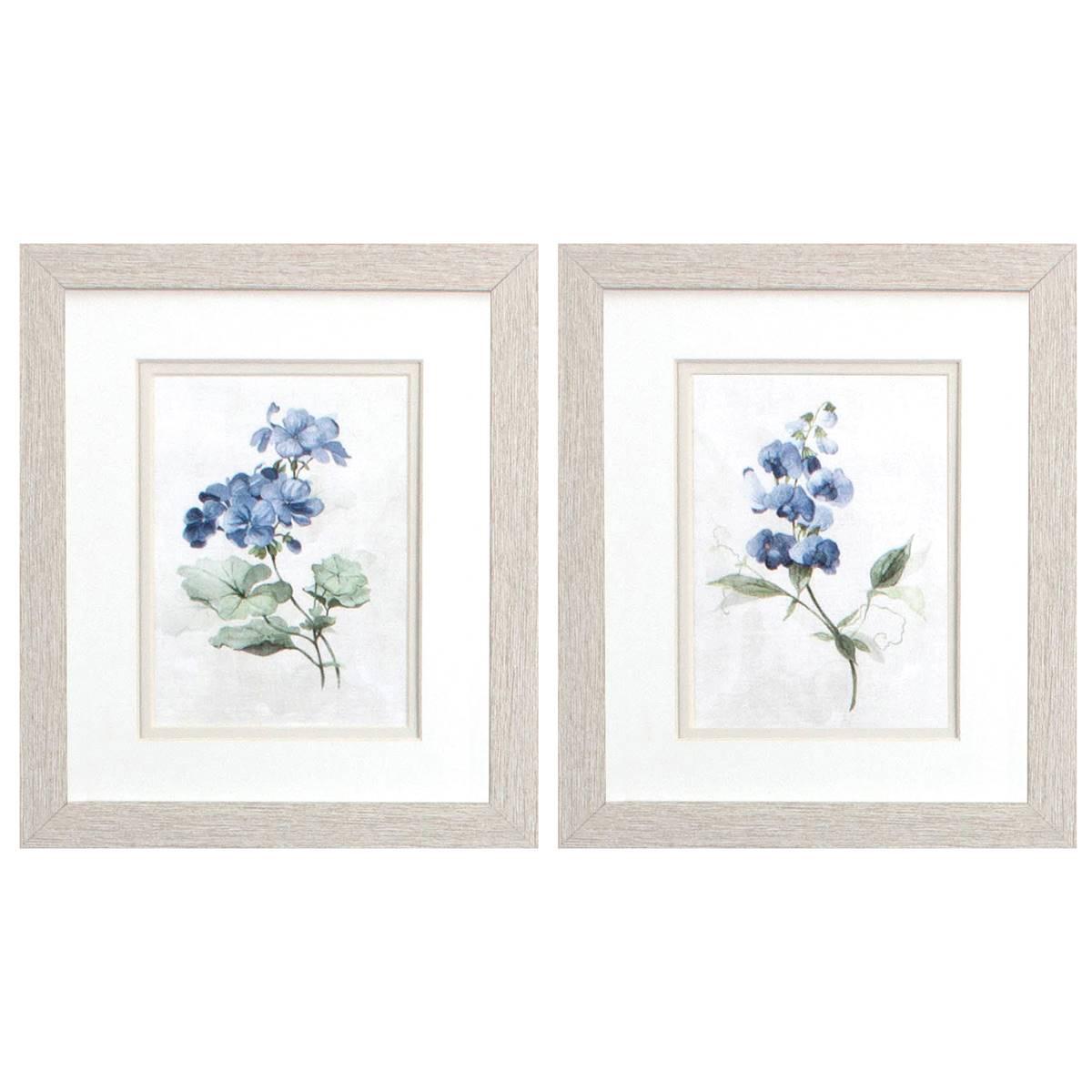 Paragon 2pc. Farmhouse Periwinkle Wall Art