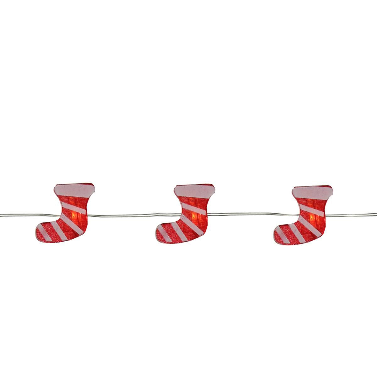 Northlight Seasonal 20ct. LED Stocking Mini Christmas Lights