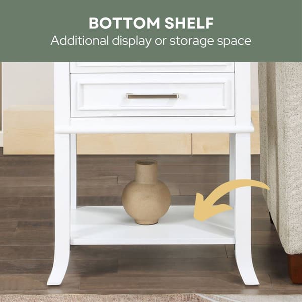 Convenience Concepts Sydney 2 Drawer End Table