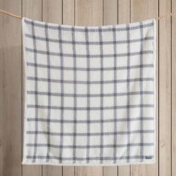 Eddie Bauer Bunkhouse Plaid Sherpa Throw