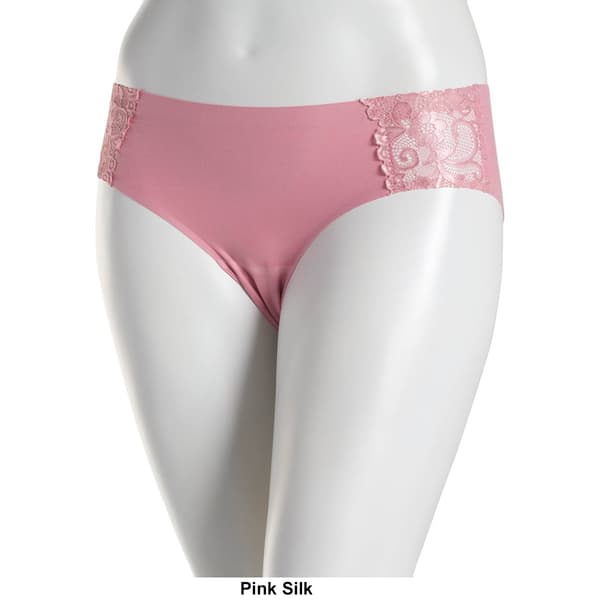 Womens Laura Ashley® Lace Side Laser Hipster Panties LS3284S