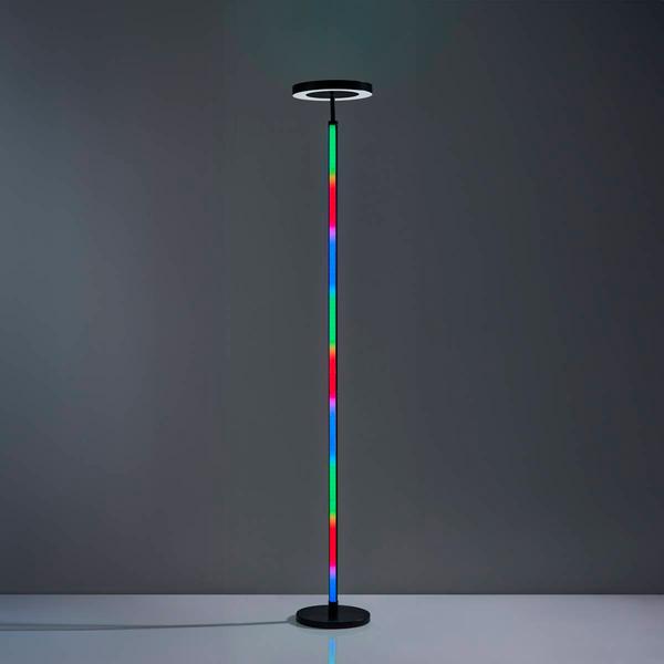 Simplee Adesso Luther RGB Color Changing Torchiere