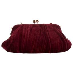 Jessica McClintock Palma Velvet Clutch