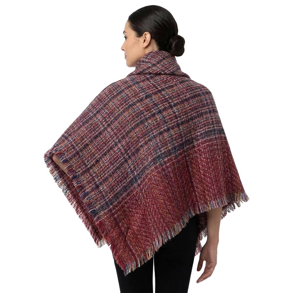 Womens Renshun Slub Knit Cape