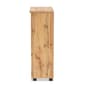 Baxton Studio Adalwin Oak Brown Wood 2-Door Shoe Storage Cabinet - image 4